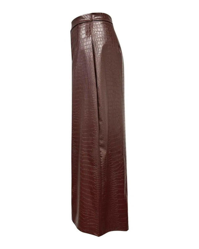 High Waist Midi Skirt.