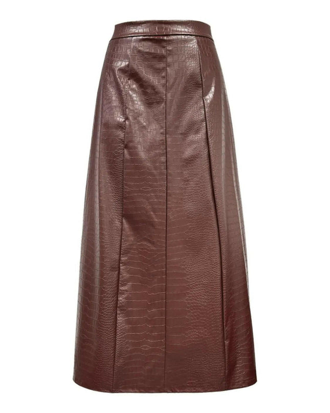 High Waist Midi Skirt.