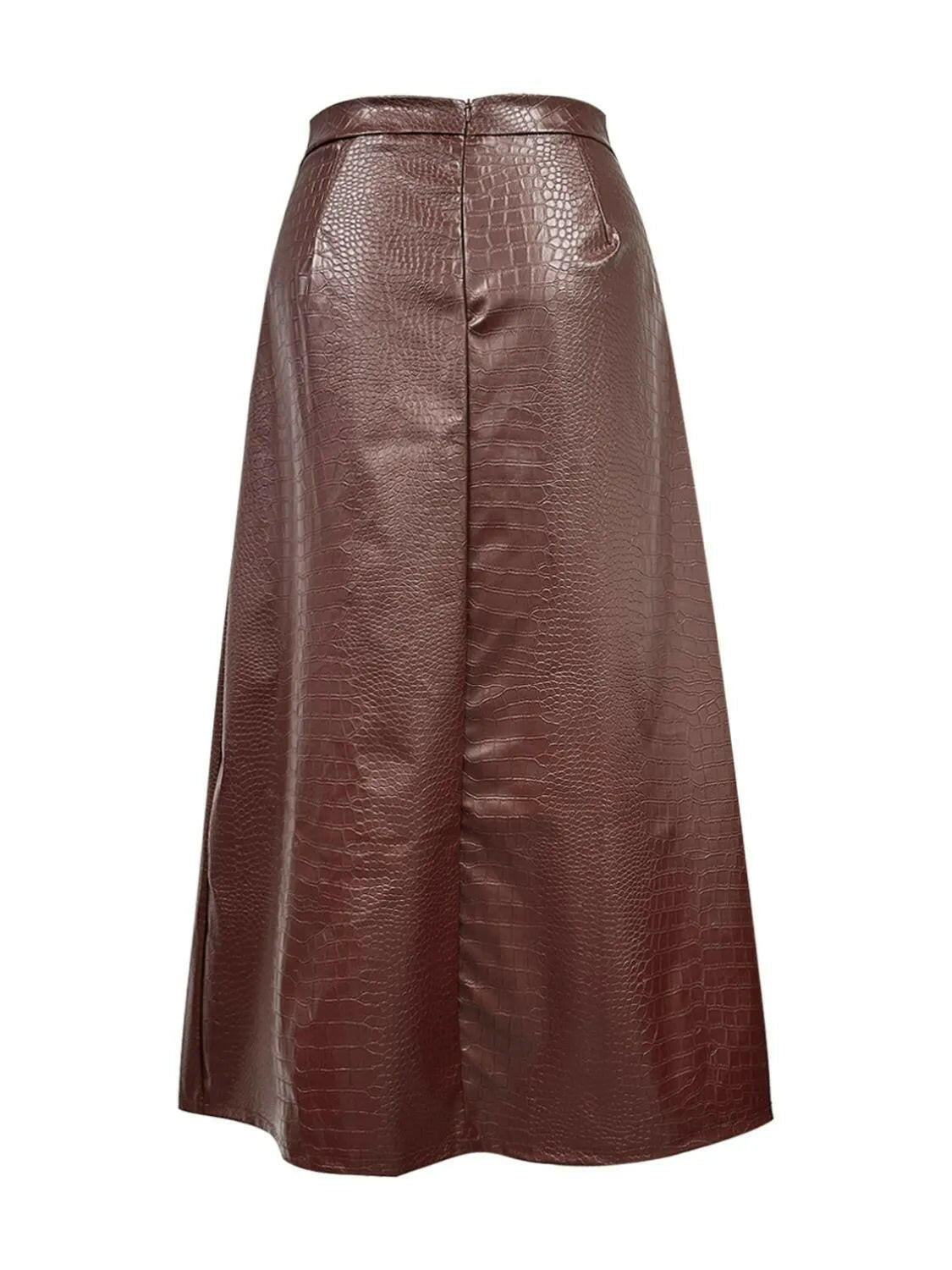 High Waist Midi Skirt.