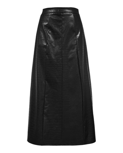 High Waist Midi Skirt.