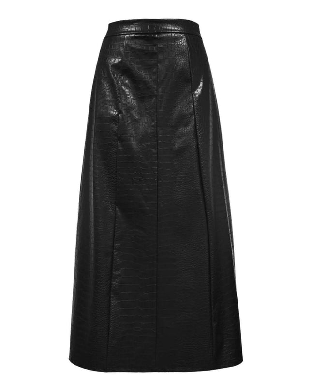 High Waist Midi Skirt.