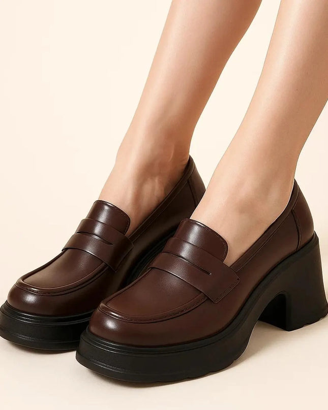Valencia Classic Platform Loafers