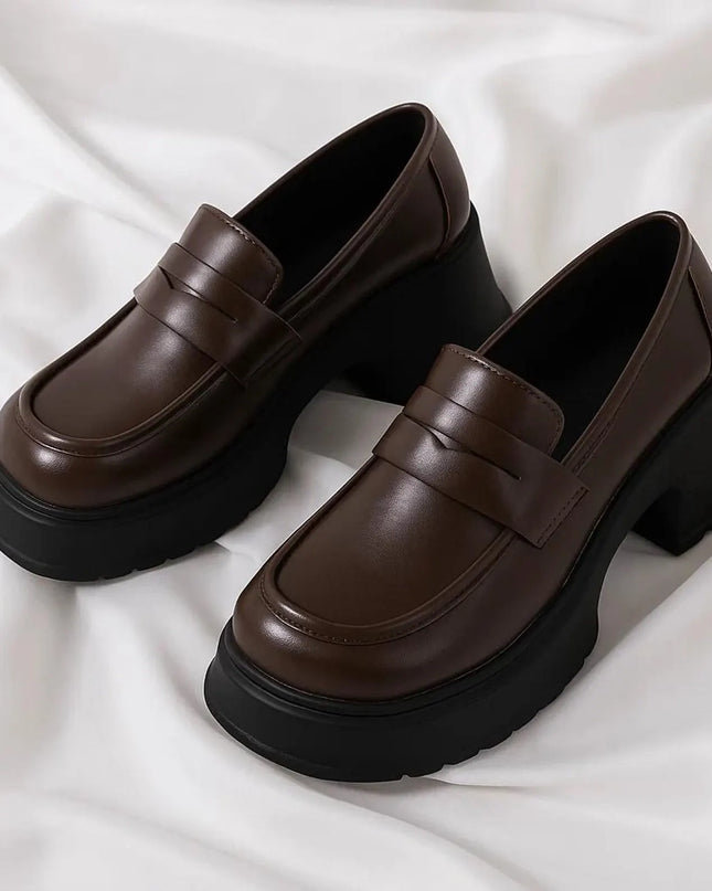Valencia Classic Platform Loafers