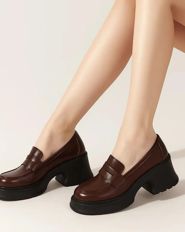 Valencia Classic Platform Loafers