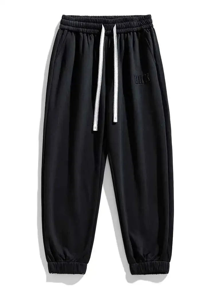 Jogger Pants Hip Hop Streetwear Ankle Length Cotton.