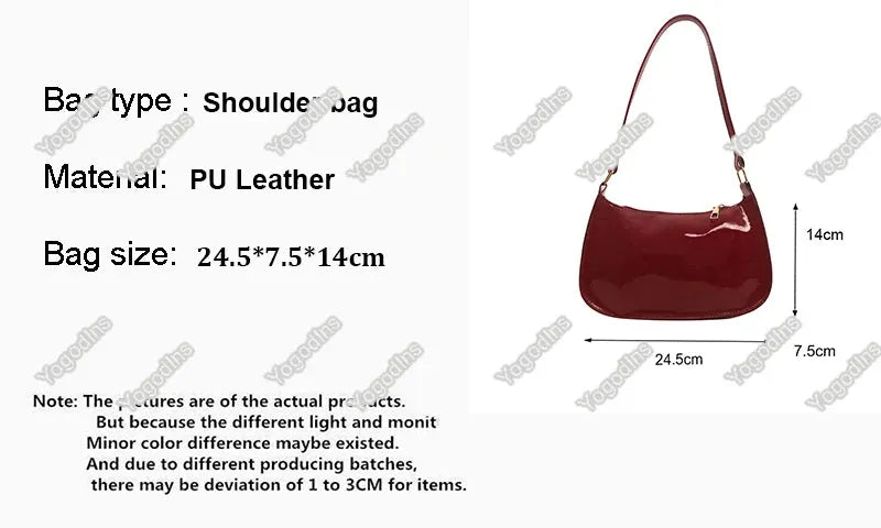 Leather Shoulder Bag Fashion Women's.