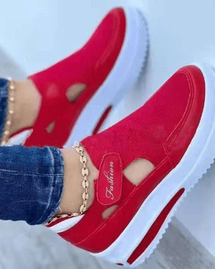 Lightweight Mesh Summer Sneakers for Women – Fashionable & Non-Slip.