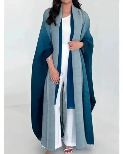 Long Retro Windbreaker Coat.