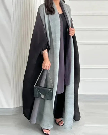 Long Retro Windbreaker Coat.