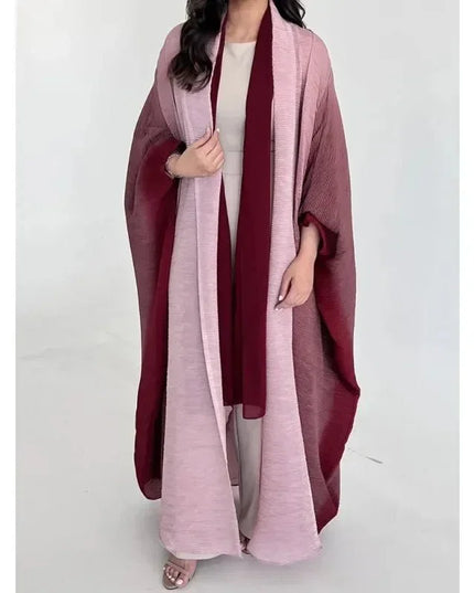 Long Retro Windbreaker Coat.