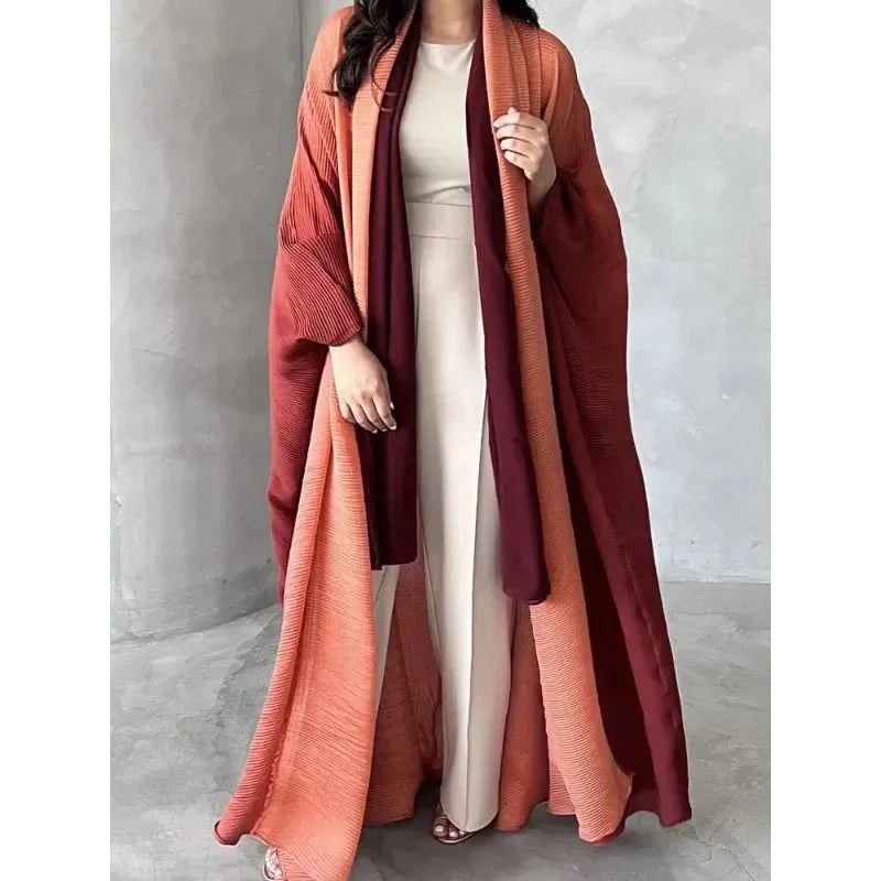 Long Retro Windbreaker Coat.