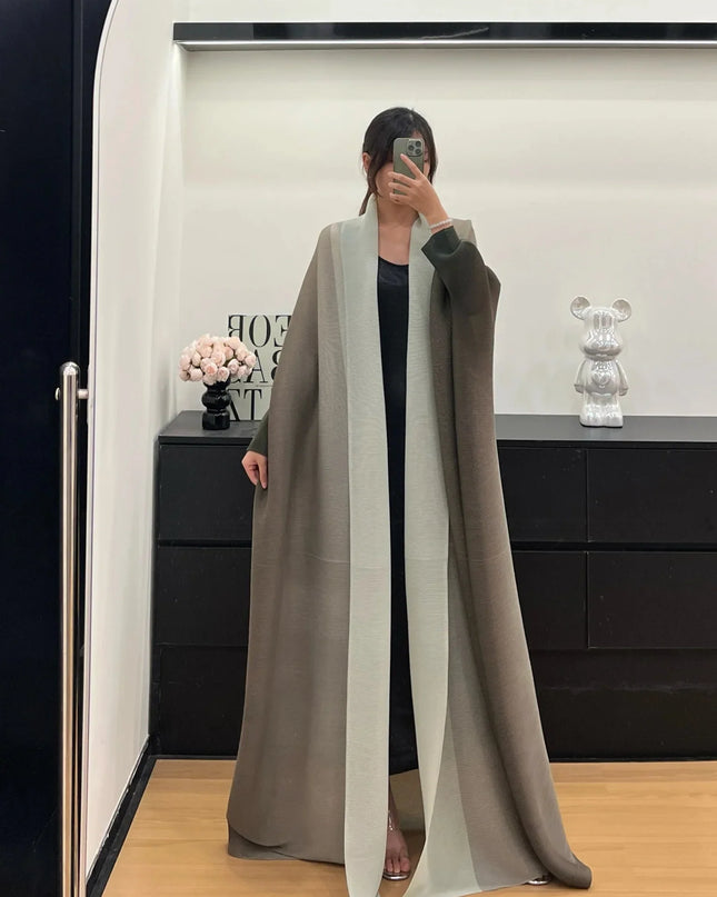 Long Retro Windbreaker Coat.