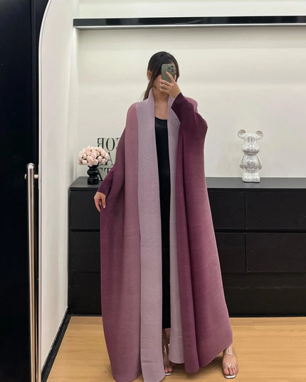 Long Retro Windbreaker Coat.