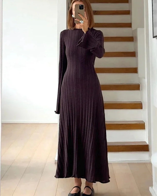 Long Sleeve Party Dress Female Knit Bandage - Everclothed™