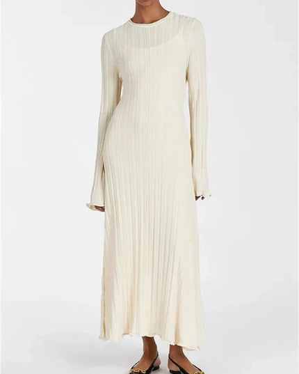 Long Sleeve Party Dress Female Knit Bandage - Everclothed™