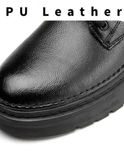 Luxury Ankle Boots Retro British High-top for men.