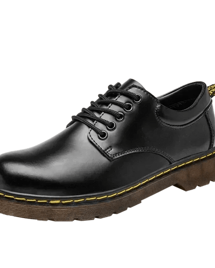 Men's Large Size Casual Leather Shoes.