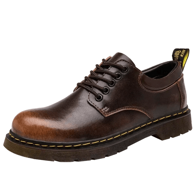 Men's Large Size Casual Leather Shoes.