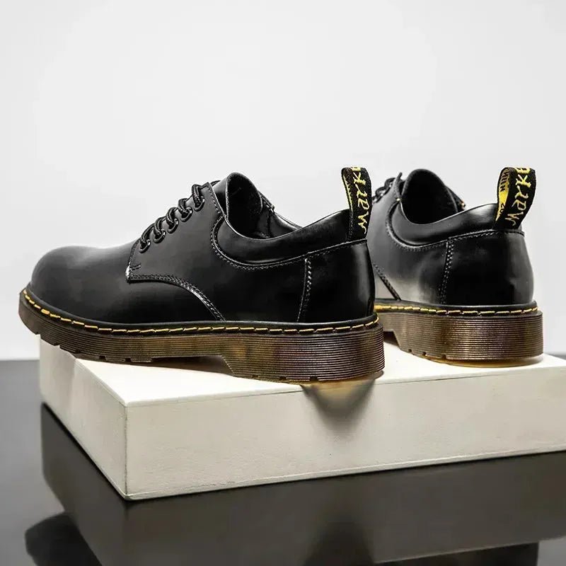 Men's Large Size Casual Leather Shoes.