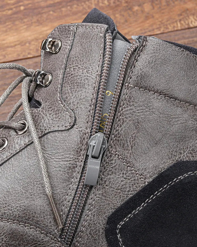 Men's Leather Ankle Boots | Classic & Durable.