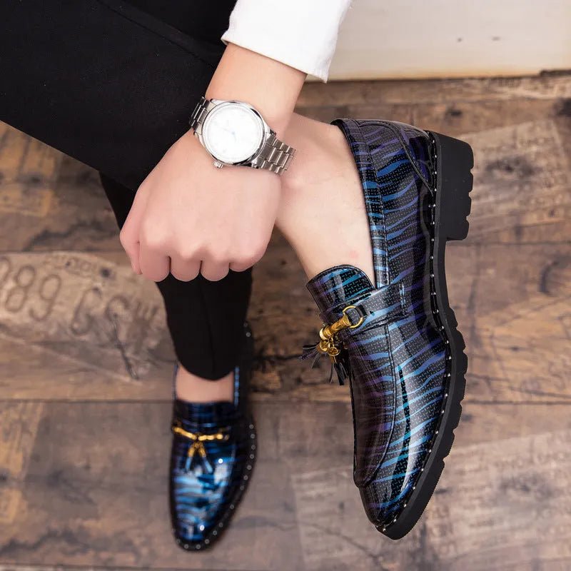 Men's Stylish British Pointed Leather Shoes.