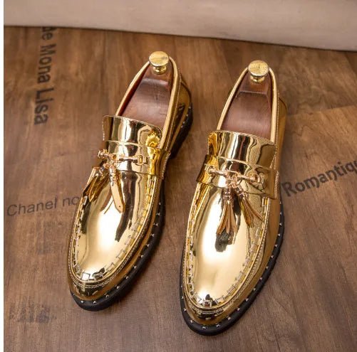 Men's Stylish British Pointed Leather Shoes.