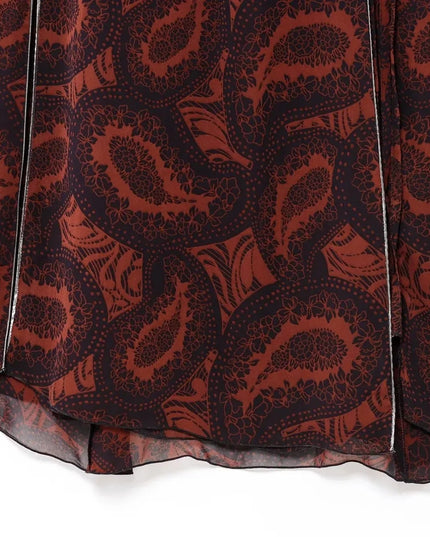 Minimalist Print Top & Skirt Co-ord Set.