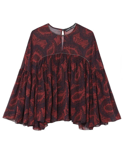 Minimalist Print Top & Skirt Co-ord Set.