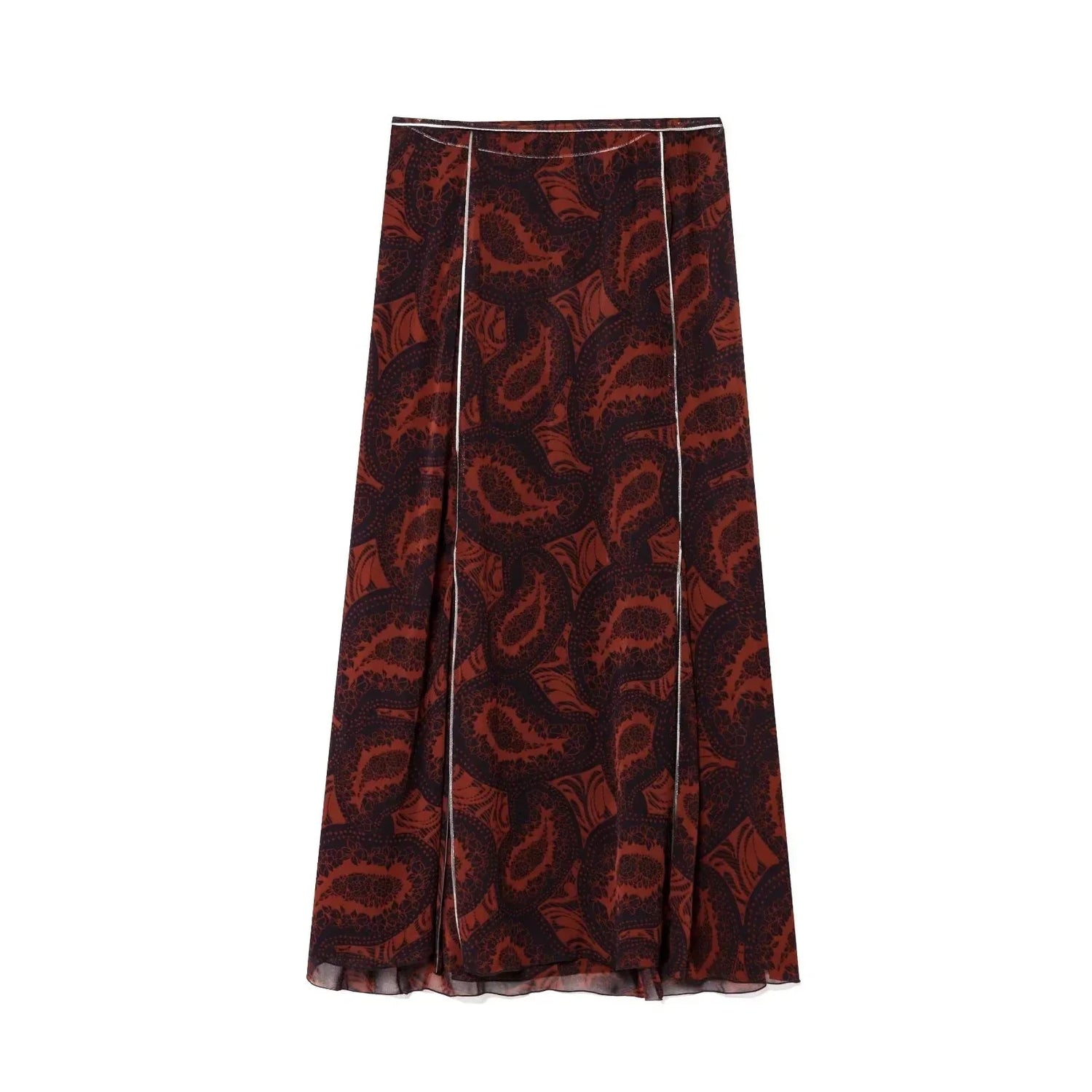 Minimalist Print Top & Skirt Co-ord Set.