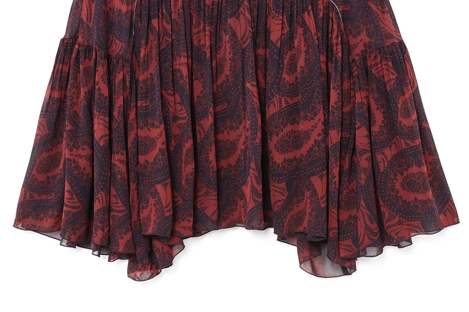 Minimalist Print Top & Skirt Co-ord Set.