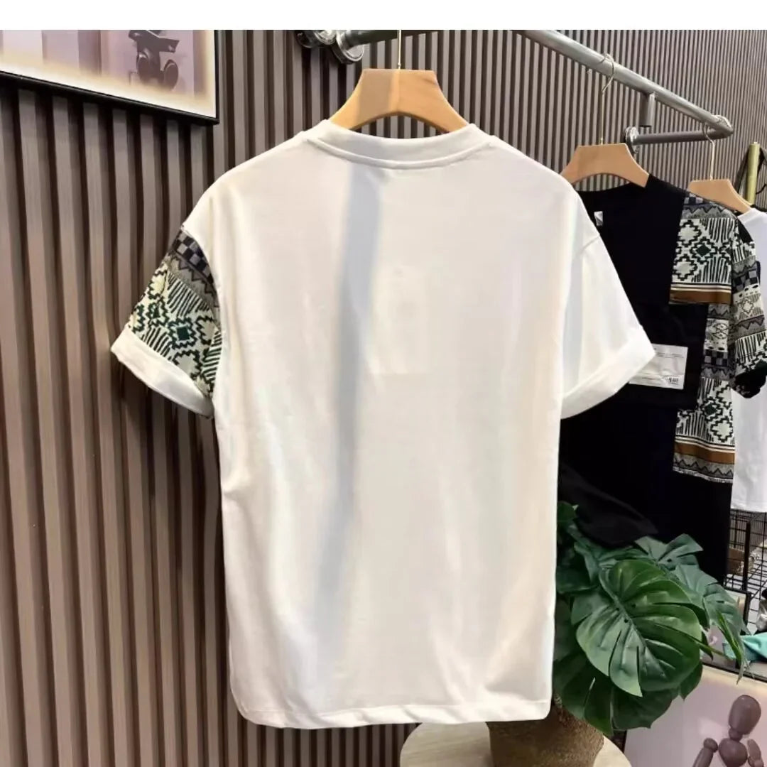 Modern Fit Color Block Tee.