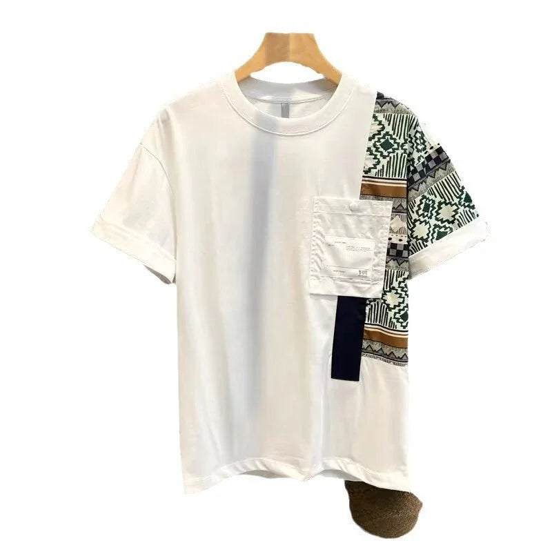 Modern Fit Color Block Tee.