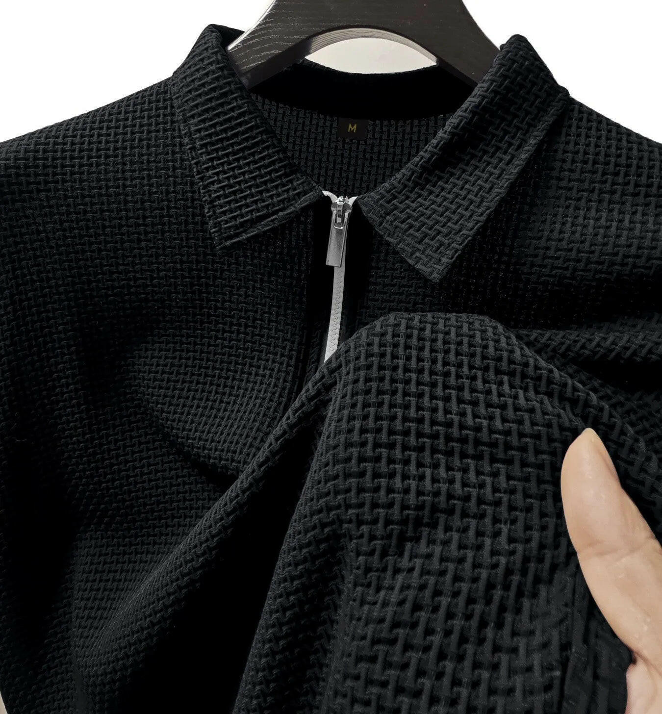 Nylon High Elastic Breathability Men's Casual Top.