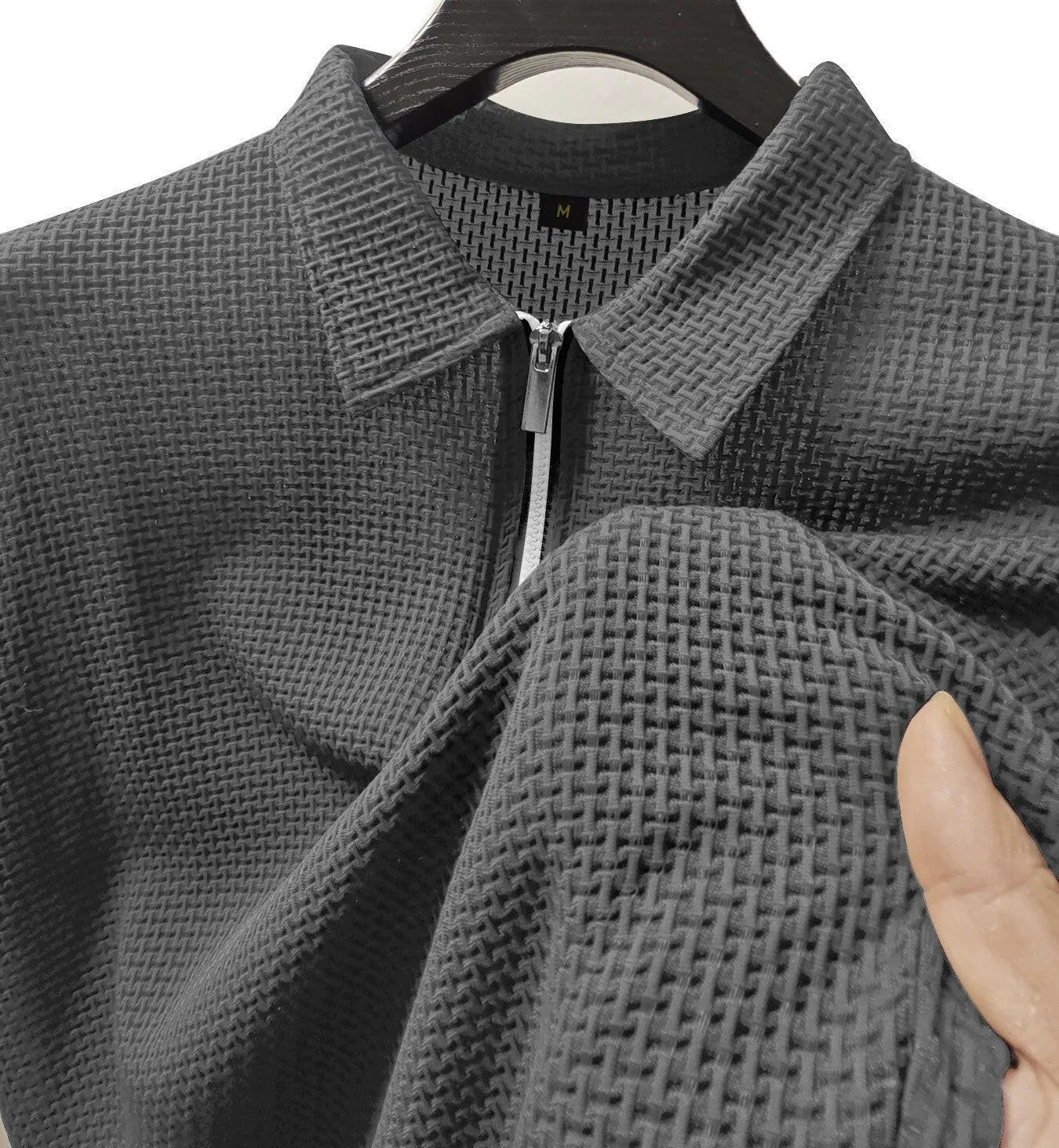 Nylon High Elastic Breathability Men's Casual Top.