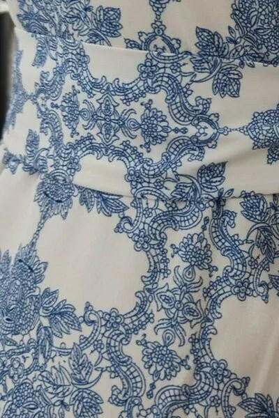 Printed Tied Maxi Cami Dress.