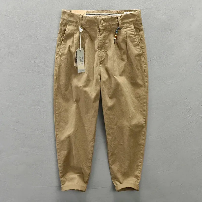Pure Cotton Men Cargo Pants - Everclothed™