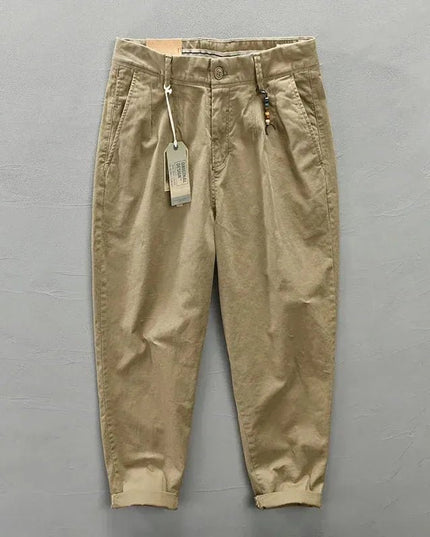 Pure Cotton Men Cargo Pants.