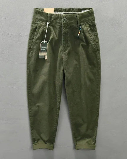 Pure Cotton Men Cargo Pants.