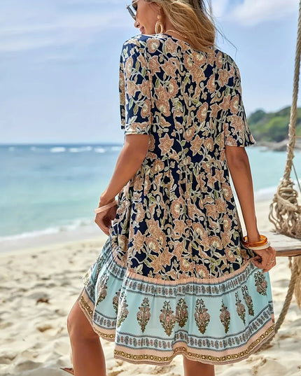 Sleek & Stylish Printed Dress.