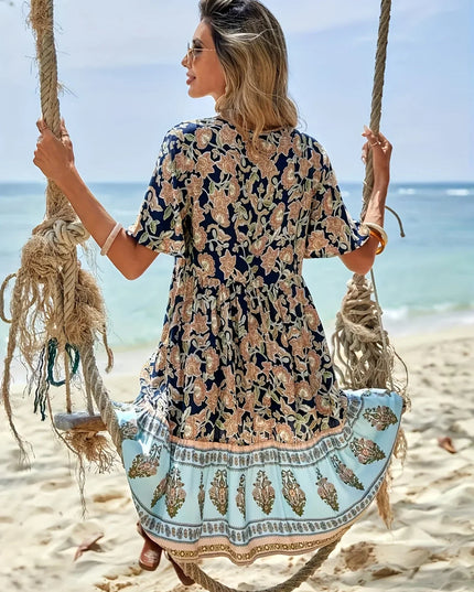 Sleek & Stylish Printed Dress.