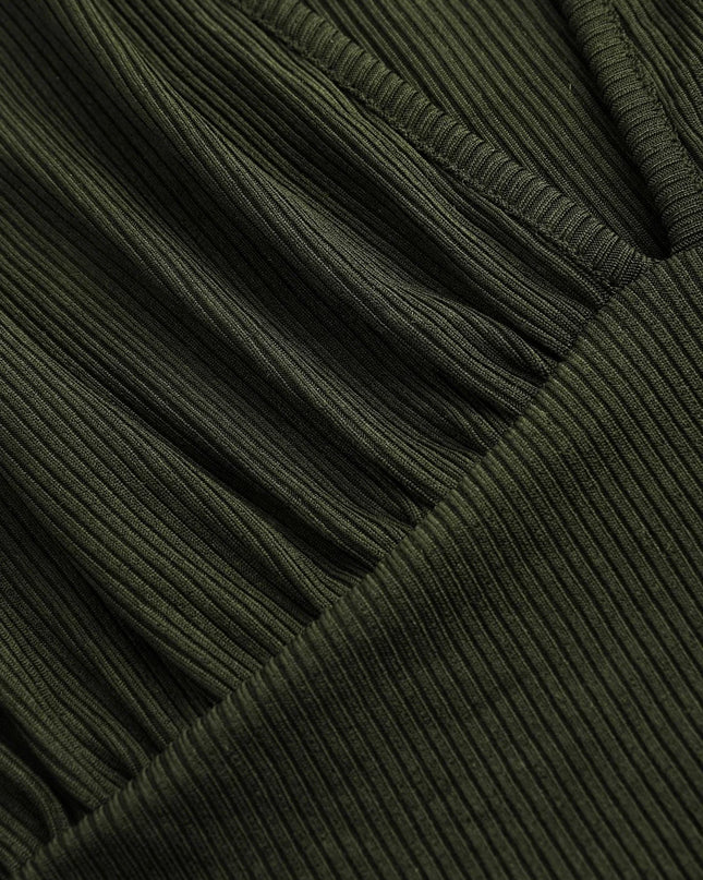 Sleeveless Knit Jumpsuit.