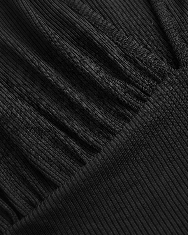 Sleeveless Knit Jumpsuit.