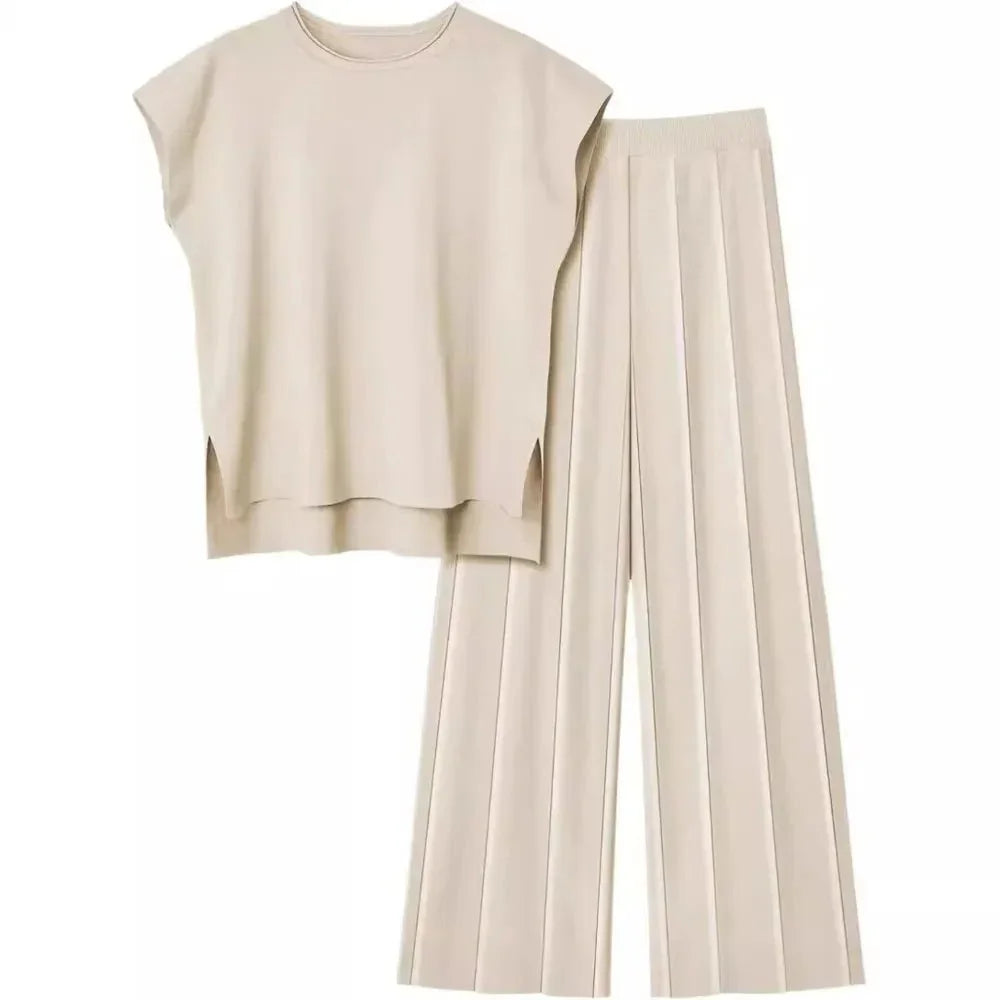 Sleeveless Tank Top Knit Vest.