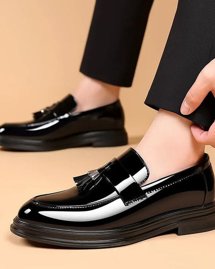 Soft Leather Business Loafers.