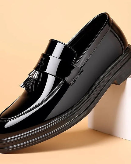 Soft Leather Business Loafers.