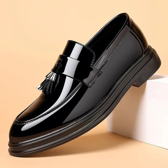 Soft Leather Business Loafers.