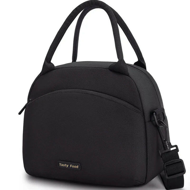 Spacious and Portable Shoulder Lunch Box Bag.