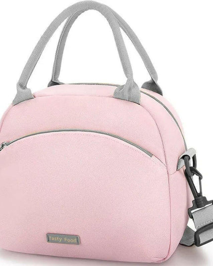 Spacious and Portable Shoulder Lunch Box Bag.
