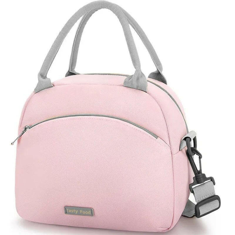 Spacious and Portable Shoulder Lunch Box Bag.
