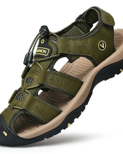 Stylish Genuine Leather Sandal.